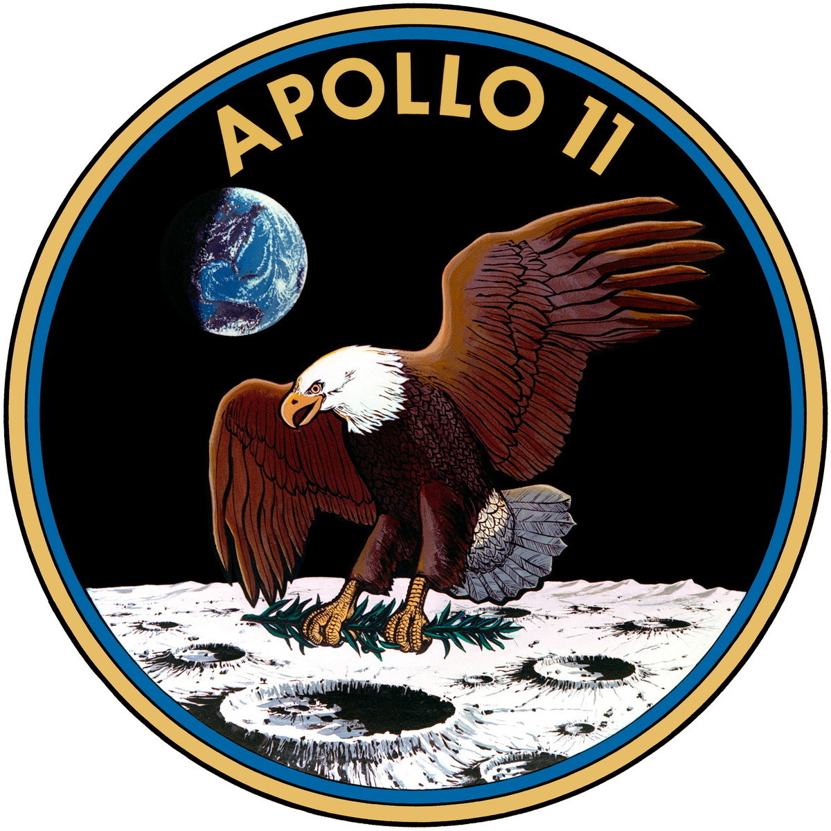 Эмблема Аполлона-11